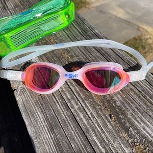 Fiski Flyers Bumblebee Australian swim goggles